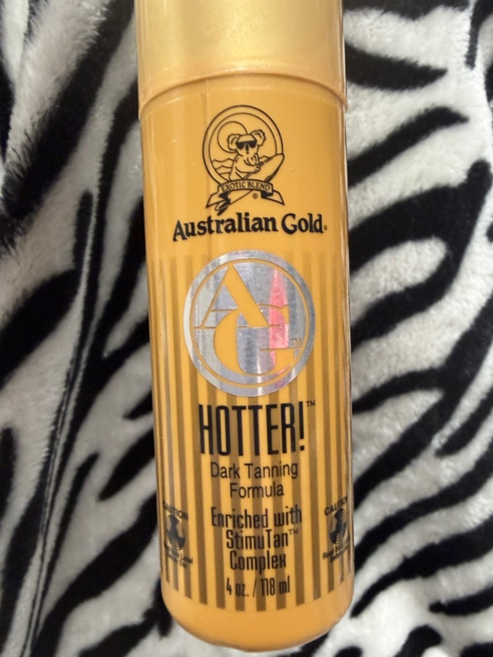 Australian Gold Hotter! Dark Tanning Formula DISCONTINUED